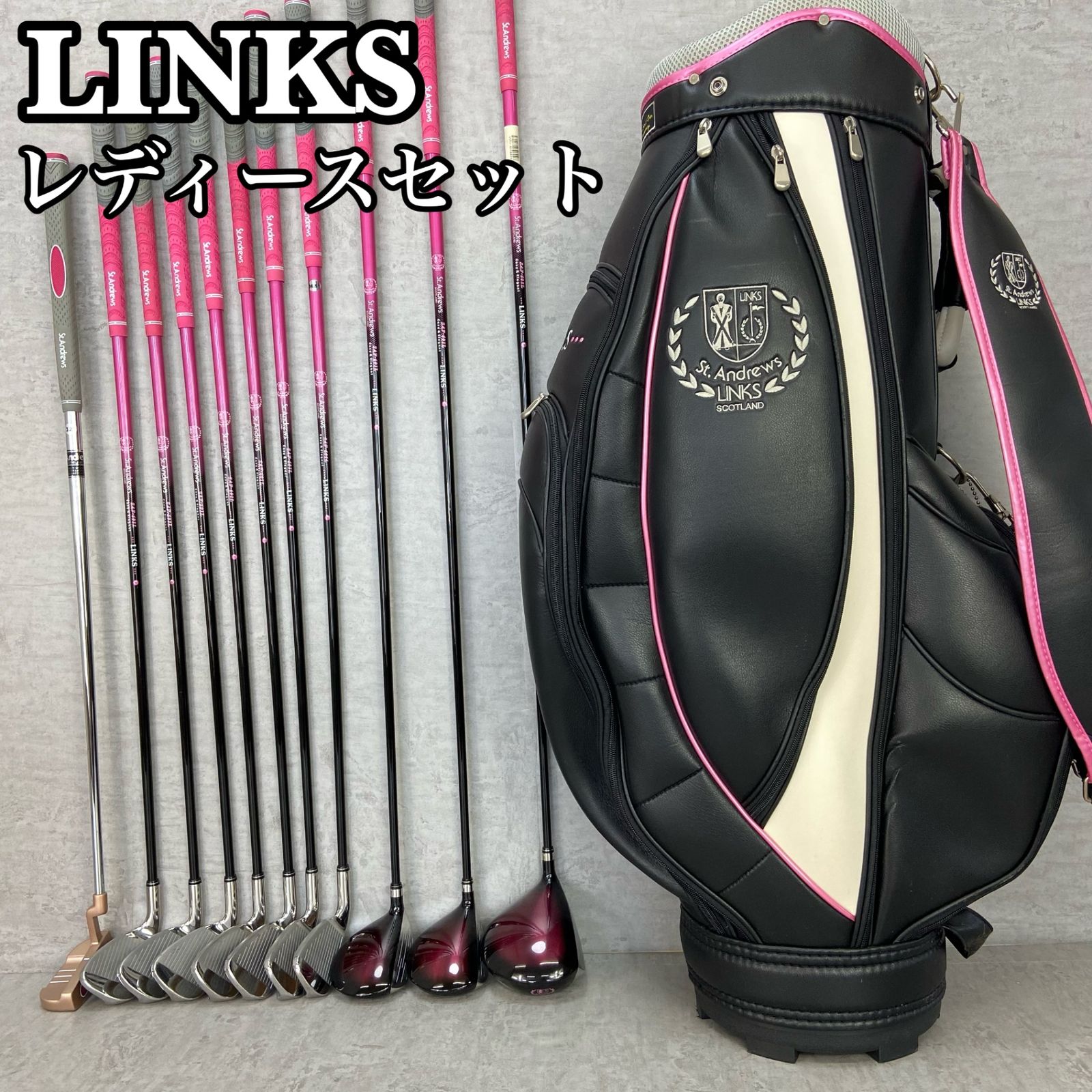 LINKS リンクス St.Andrews セントアンドリュース レディースゴルフ11 ...