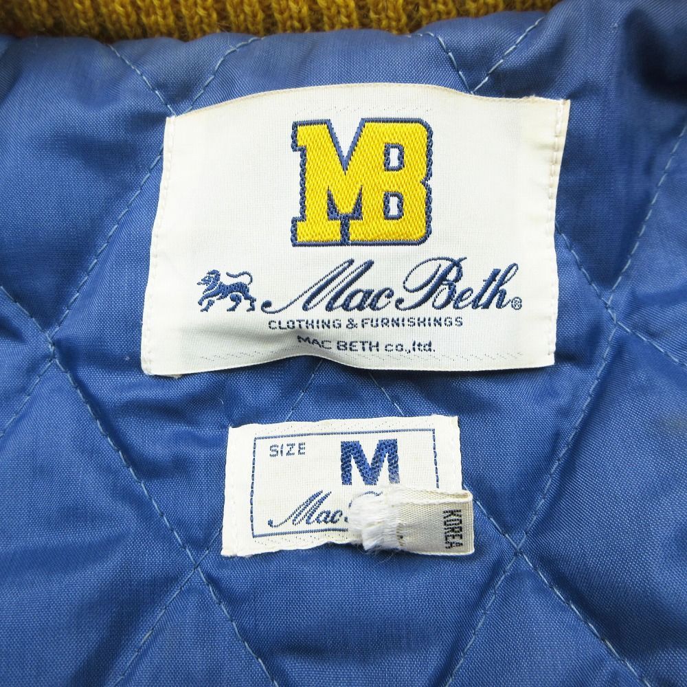 Mac Beth マクベス ヴィンテージニット スタジャン スタジアム