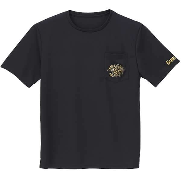 ブラック_S サンラインSUNLINE 獅子DRY Tシャツ SUW-04206T ブラック S ...