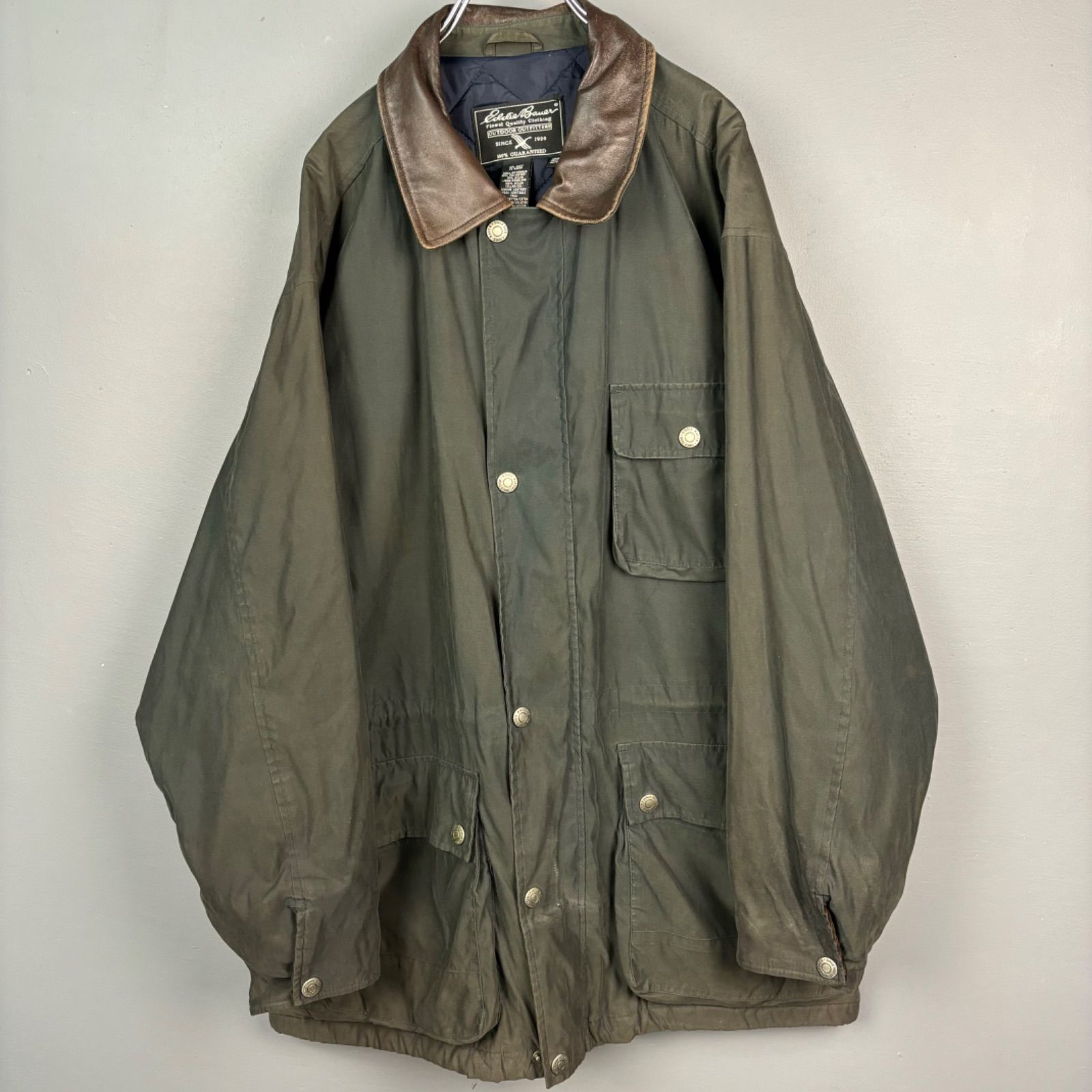 EDDIE BAUER エディーバウアー ハンティングジャケット ブルゾン 内側 