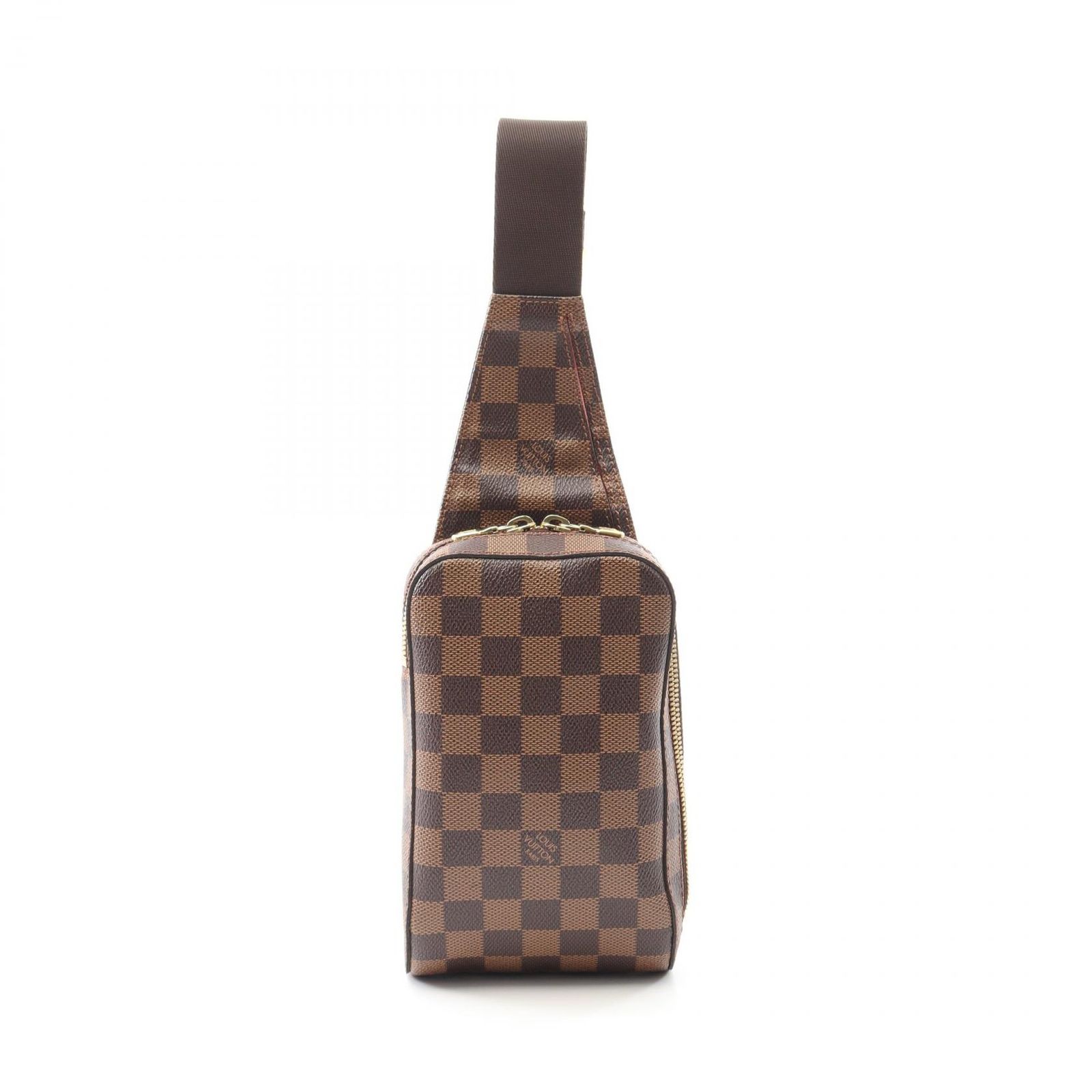 LOUIS VUITTON ジェロニモス ボディバッグ ダミエ エベヌ