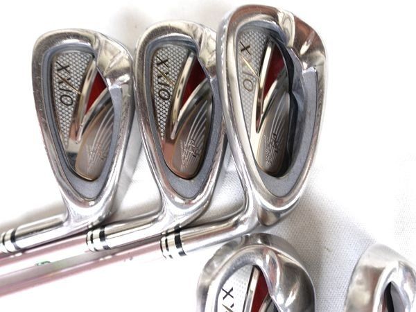 軽快な 女性用 ダンロップ 2014 XXIO8 ゼクシオ8 アイアン MP800 5本 L