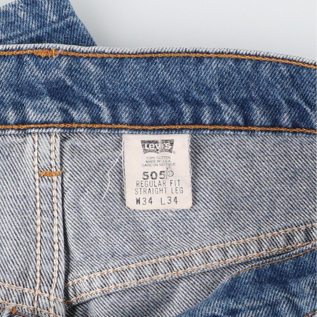 古着 90年代 リーバイス Levi's 505 REGULAR FIT STRAIGHT LEG ...