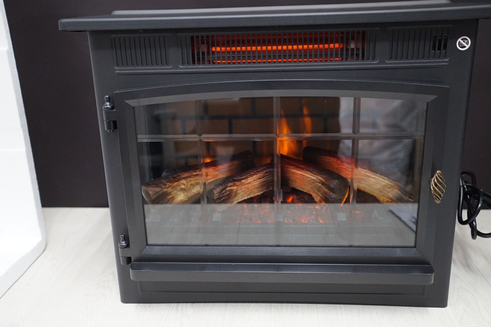 QVCジャパン 暖炉型パワーヒート DFI-5010-04 ファンヒーター