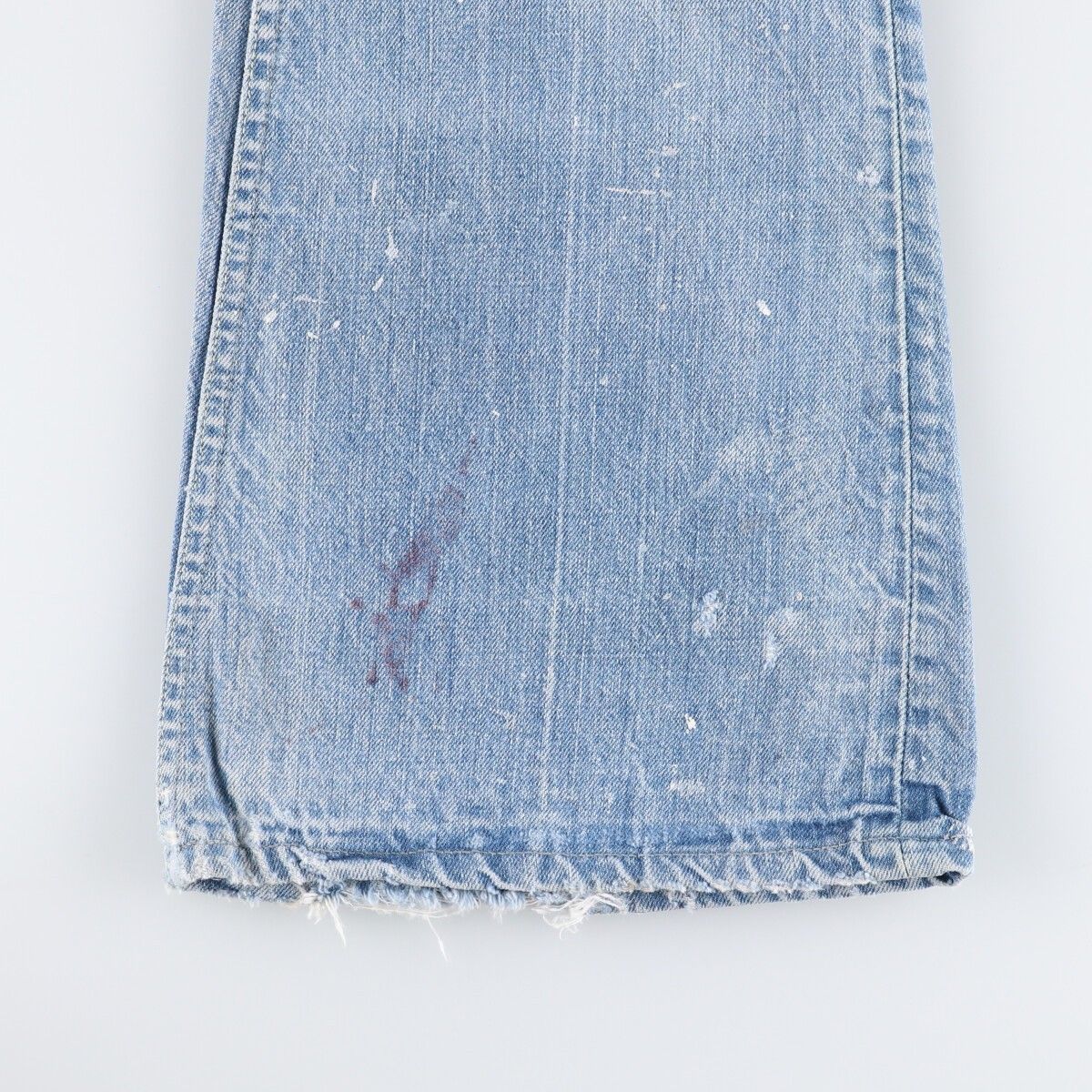 ブーツカットデニムパンツ