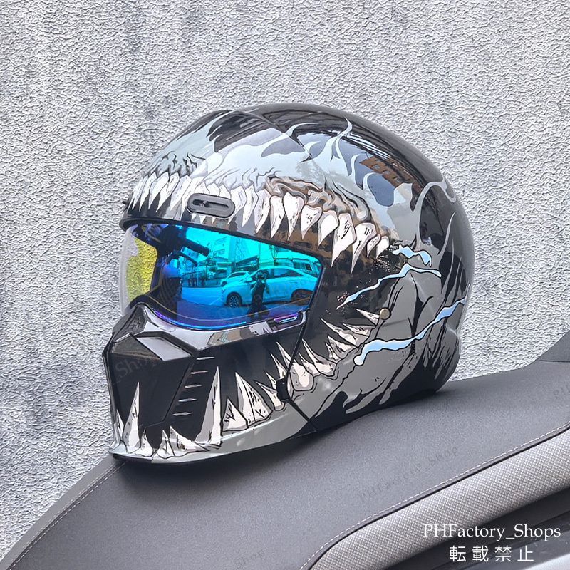 フルフェイスヘルメット シールドヘルメット