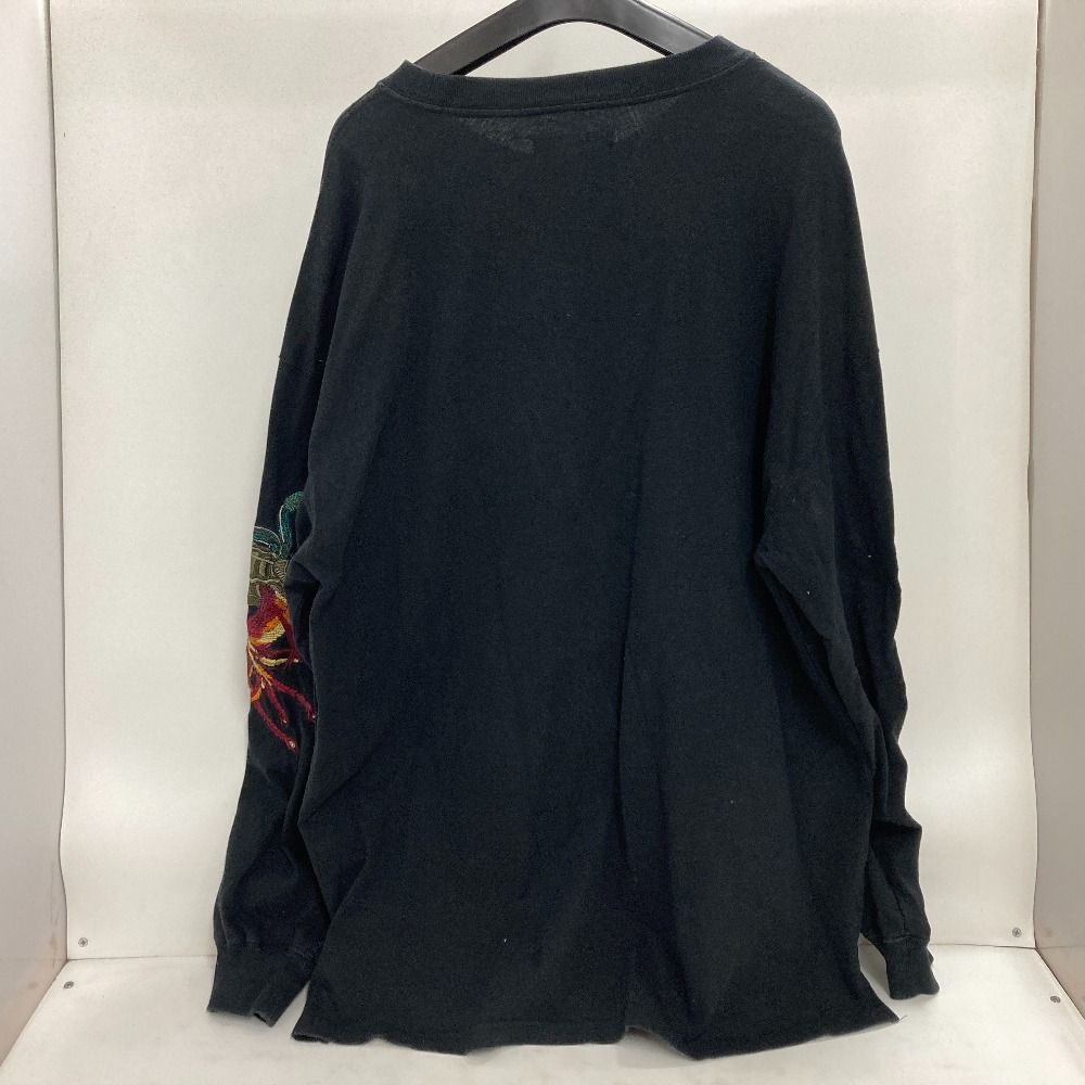 02w14204 GALFY ガルフィ 神YABAI ロンTee ブラック 黒 XL 中国