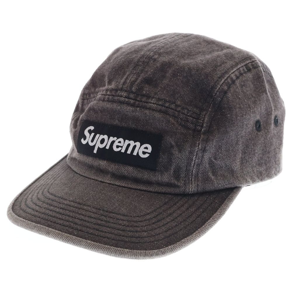 SUPREME (シュプリーム) 18SS Denim Camp Cap デニムキャンプキャップ 帽子 ブラック - メルカリ