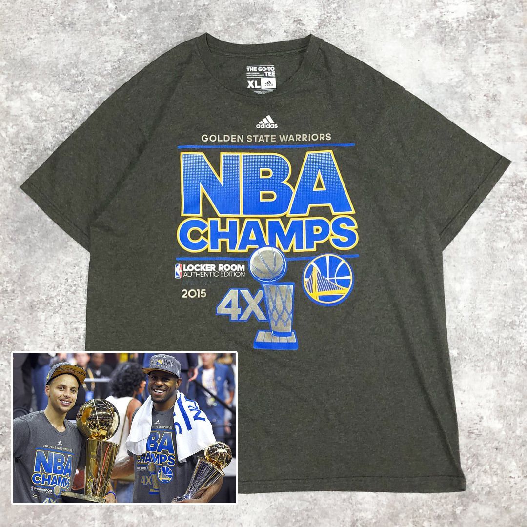 Tシャツ NBA Warriors ウォリアーズ adidas 新品