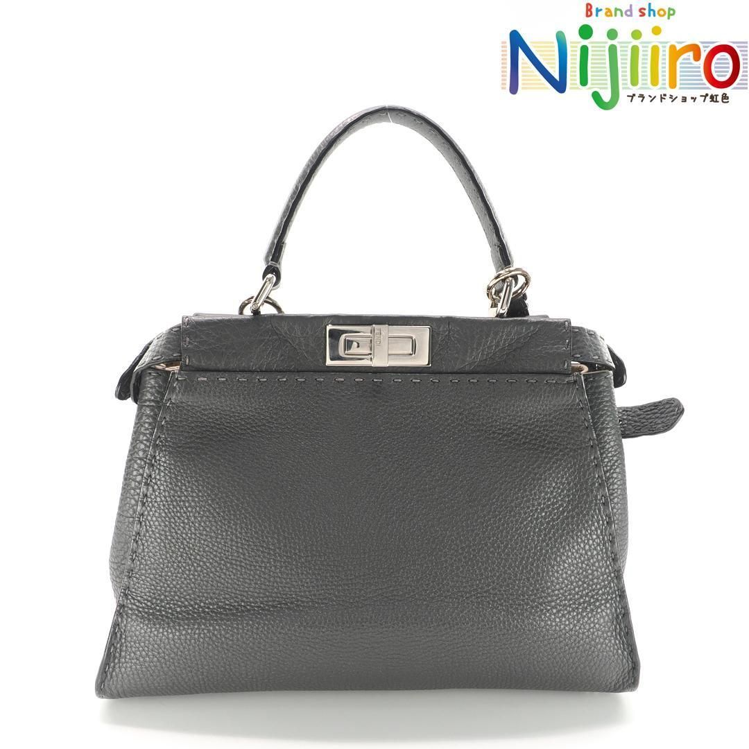 極美品】フェンディ ピーカブー セレリア ショルダー ハンドバッグ