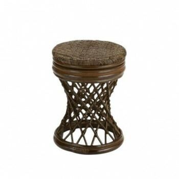 今枝商店 Romantic Rattan 籐回転スツール ハイタイプ S68B