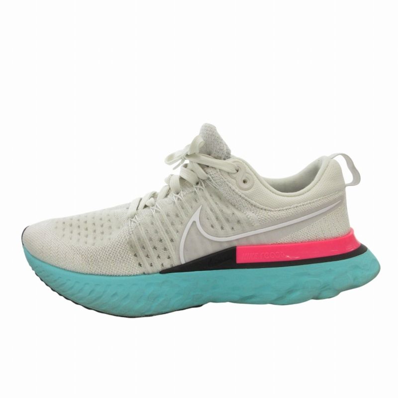 ナイキ NIKE React Infinity Run Flyknit 2 リアクト フライニット スニーカー ランニングシューズ 27.5cm 白  ホワイト CT2357-005 /FF 0926 - メルカリ