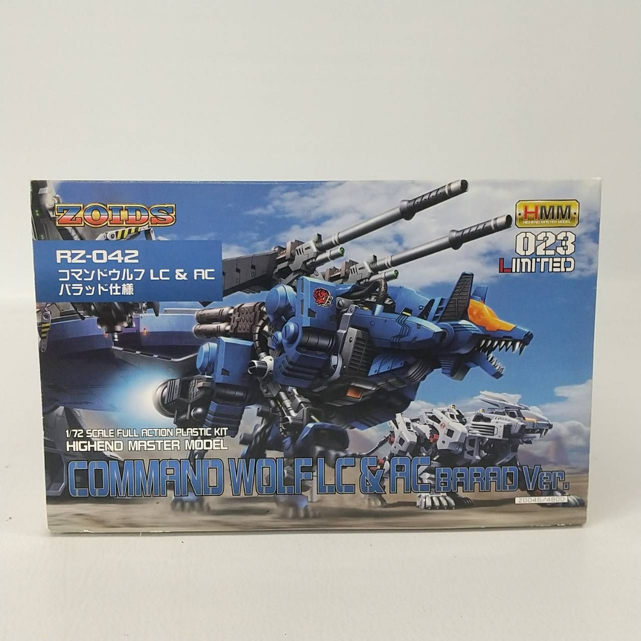 数量限定セール ゾイド HMM バラッド仕様 コマンドウルフLC&AC 