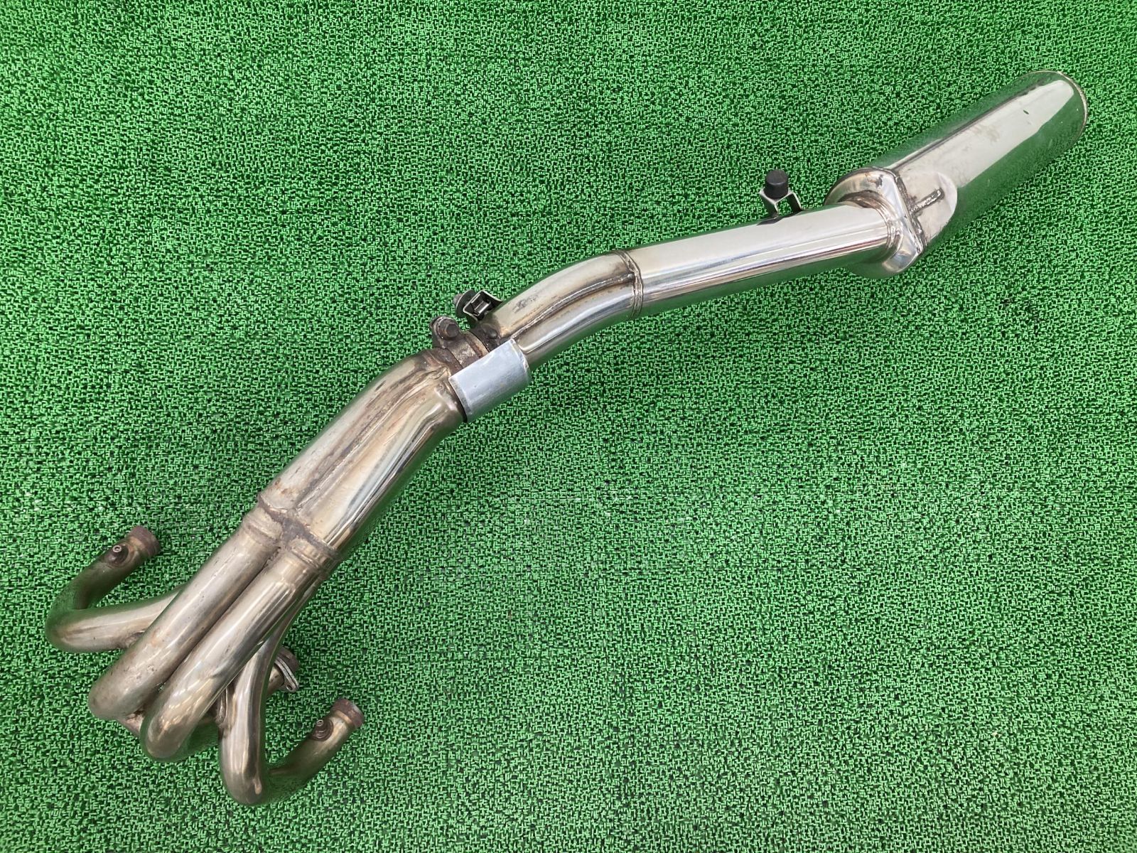 イナズマ1200 マフラー 03FA スズキ 純正 中古 バイク 部品 GV76A