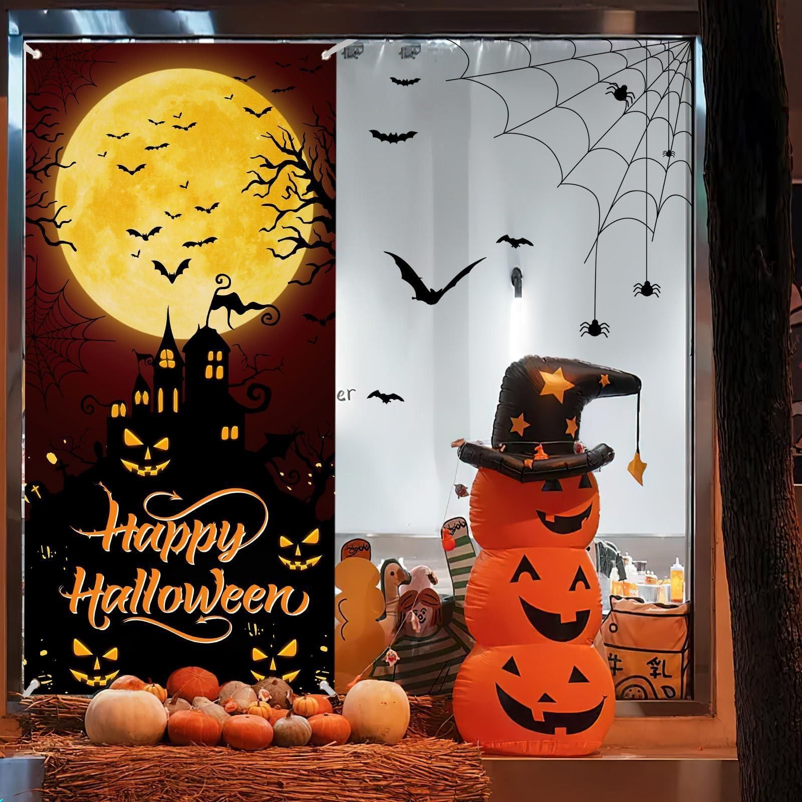 ハロウィンタペストリー ハロウィン タペストリー 生地 69㎝ × 1m11.5㎝ - メルカリ