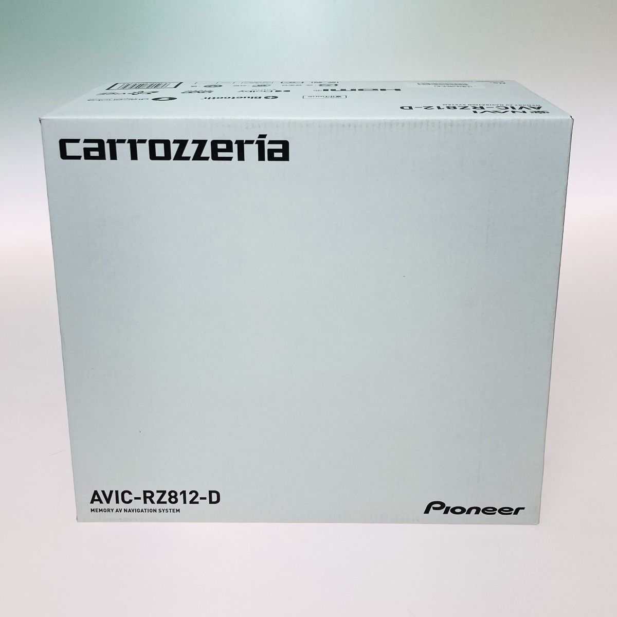 Pioneer パイオニア carrozzeria カロッツェリア 楽ナビ カーナビ AVIC-RZ812-D 7V型 2D
