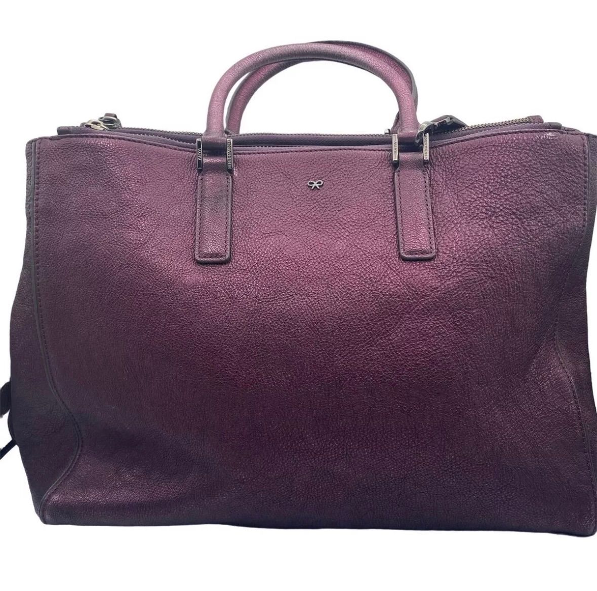 ANYA HINDMARCH アニヤ・ハインドマーチ 極美品 2WAY ショルダー ANYA HINDMARCH アニヤ・ハインドマーチ 極美品 2WAY ショルダー
