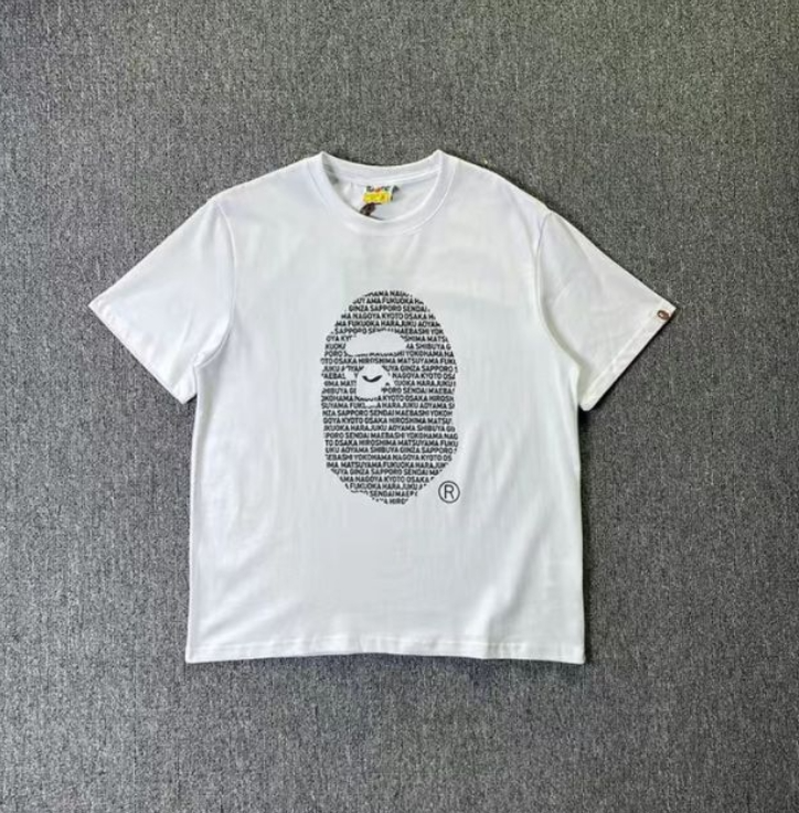 新品 A BATHING APE JAPAN APE HEAD TEE