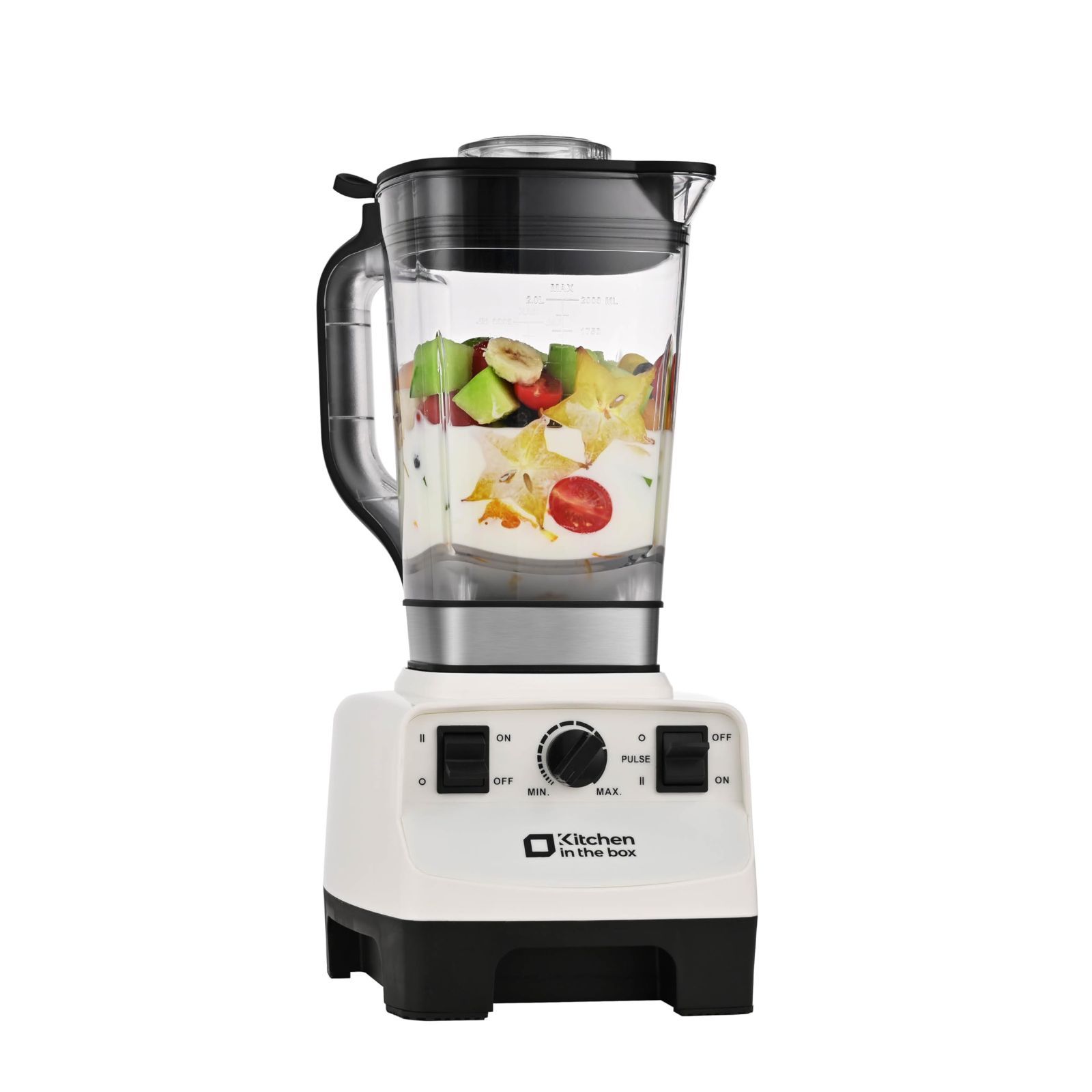 新品 Kitchen in the box ミキサー ブレンダー 大容量 2L 氷も砕ける