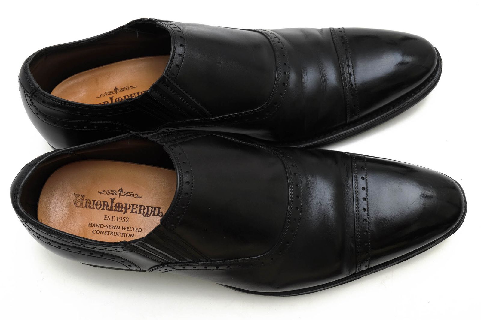 ユニオンインペリアル us6 24 25ビジネスシューズ 1108レザー 靴 黒 ユニオンインペリアル us6 24 25ビジネスシューズ 1108レザー 靴 黒