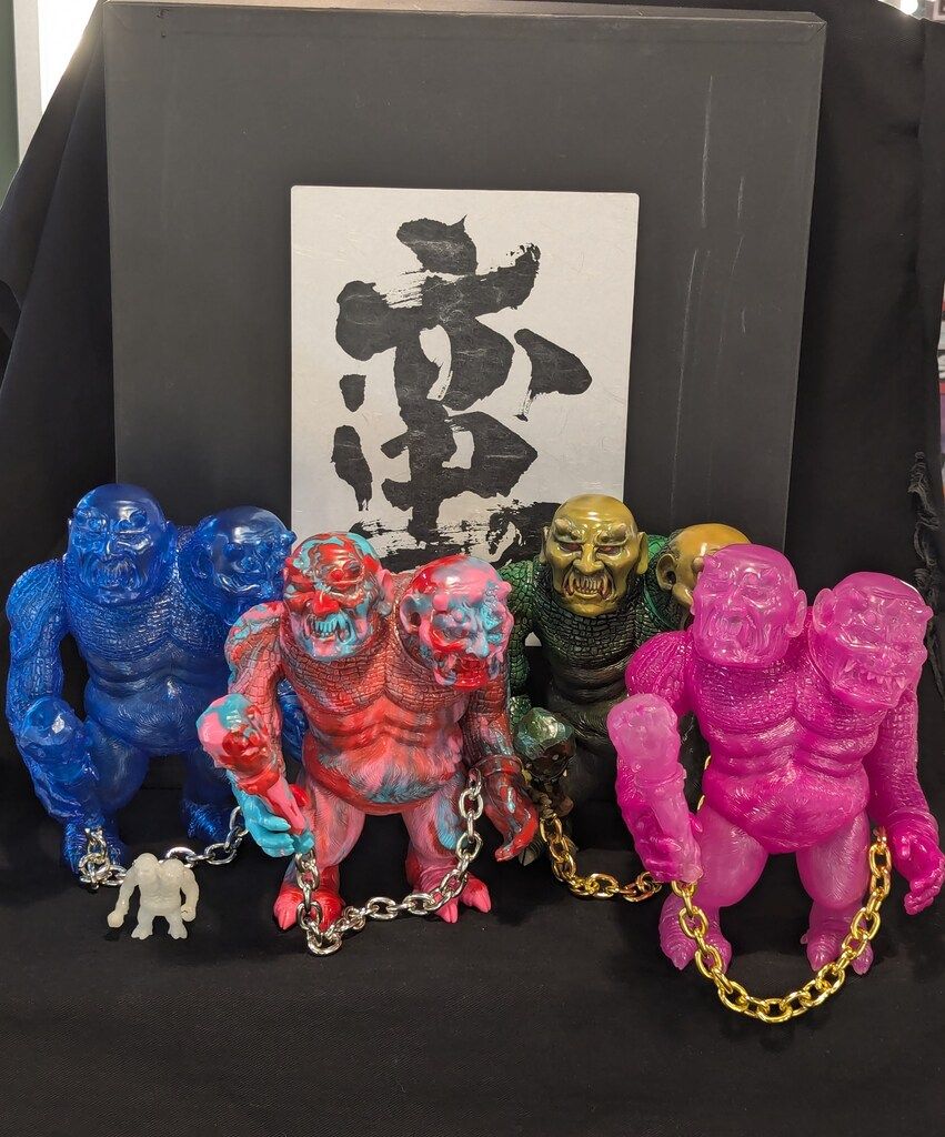SX TOY YABANJIN 野蛮人 4体セット