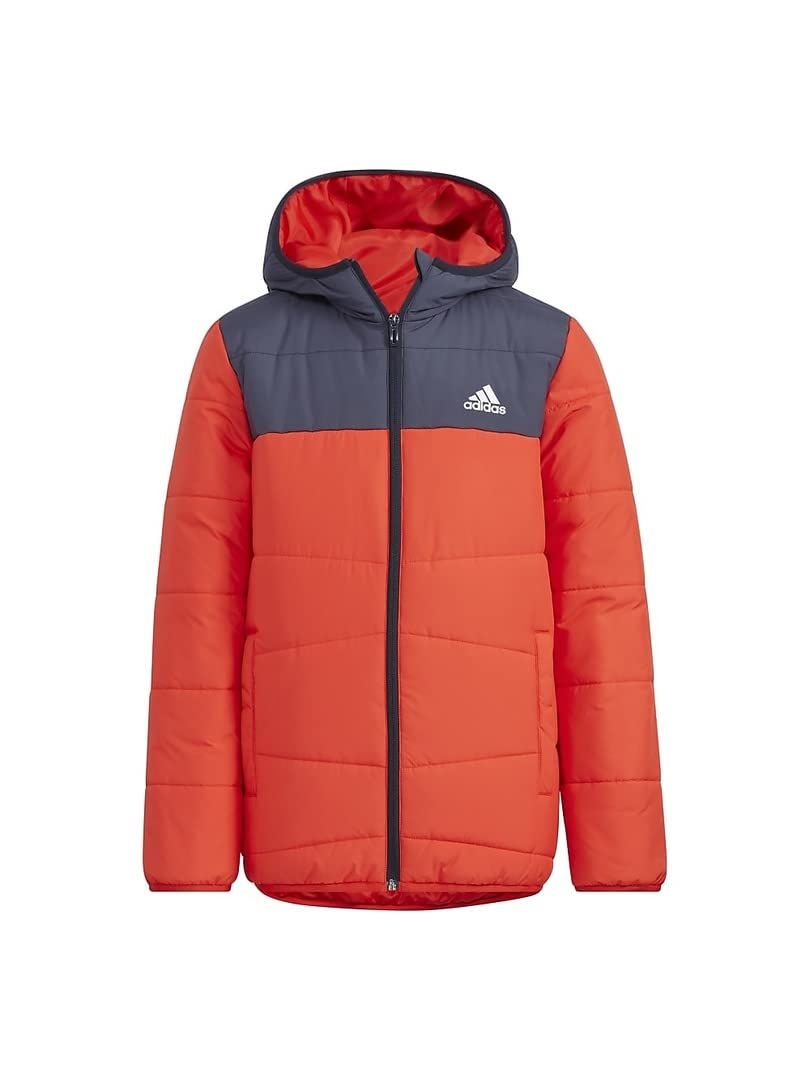 [アディダス] ジャケット キッズ パデッド ウィンタージャケット CS442 ビビッドレッド (HM5174) 140 [ビビッドレッド (HM5174)] [140]