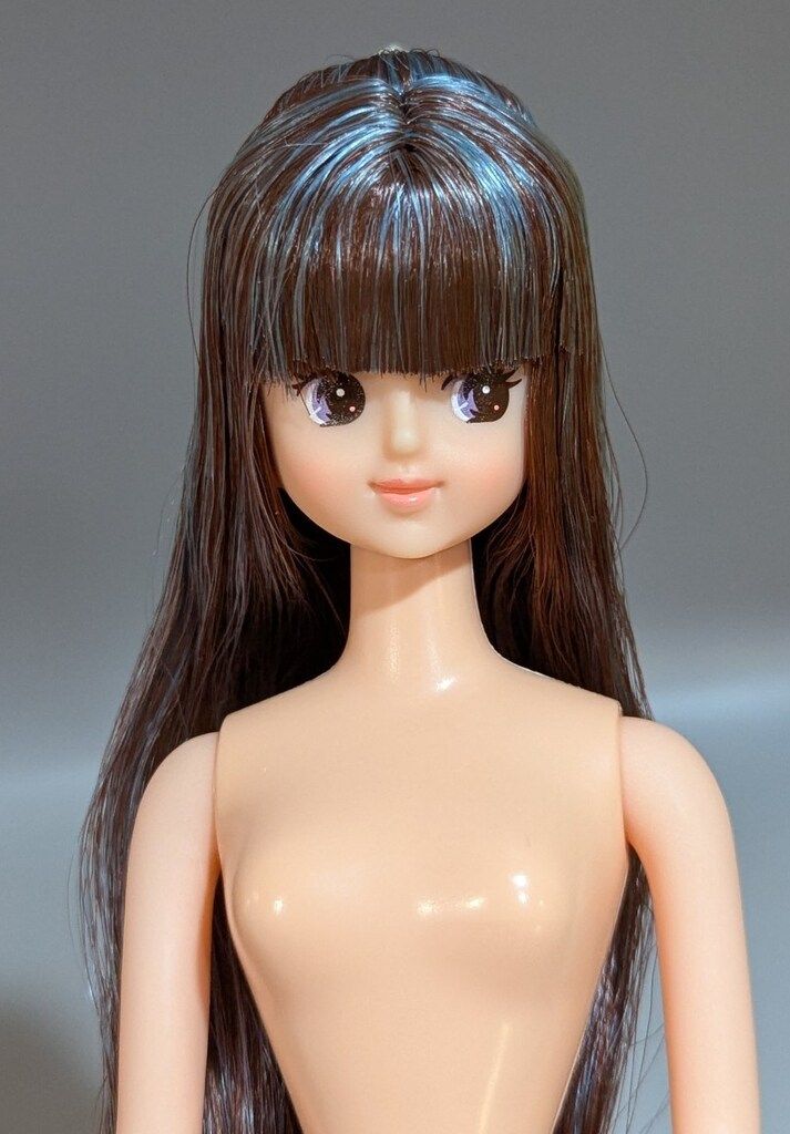 リトルファクトリー リカちゃんキャッスル ジェニーフレンド おたのしみドール ジュディ 茶×水色 ミックスヘア