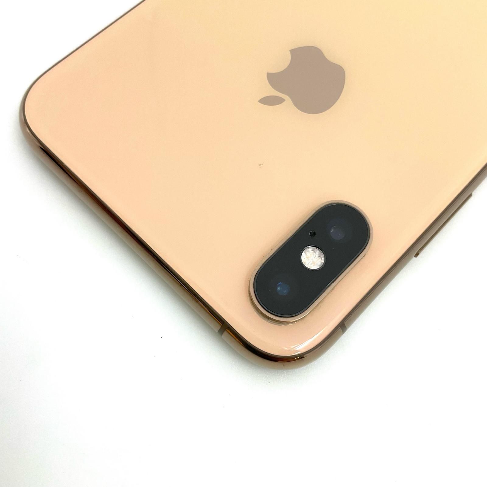 iPhone XS 64GB ゴールド Softbank 白ロム 動作確認済 73%【全額返金