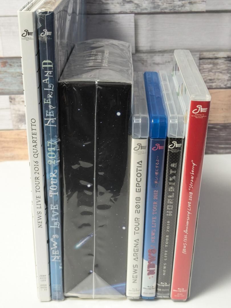 NEWS Blu-ray 7枚セット まとめ売り - メルカリ