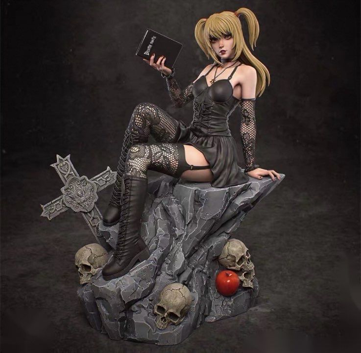 デスノート　ミサミサ　レム　ジェラス　フィギュア　セット売り 1/8 ガレージキット フィギュア 未塗装 デスノート ミサミサ