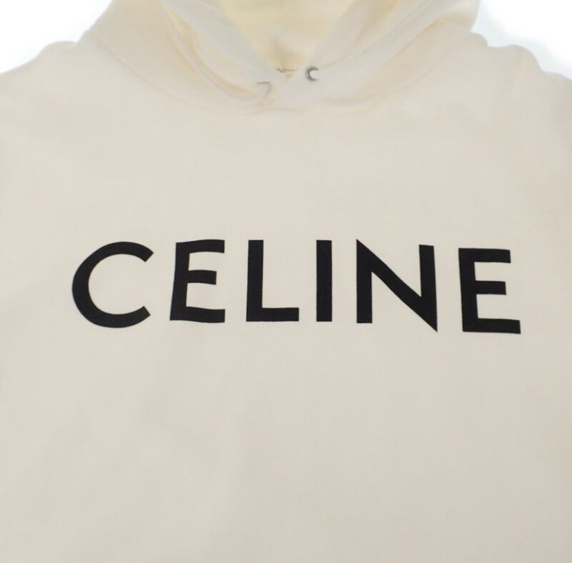 ☆Celine☆CELINE ルーズ フーディー / コットンフリース