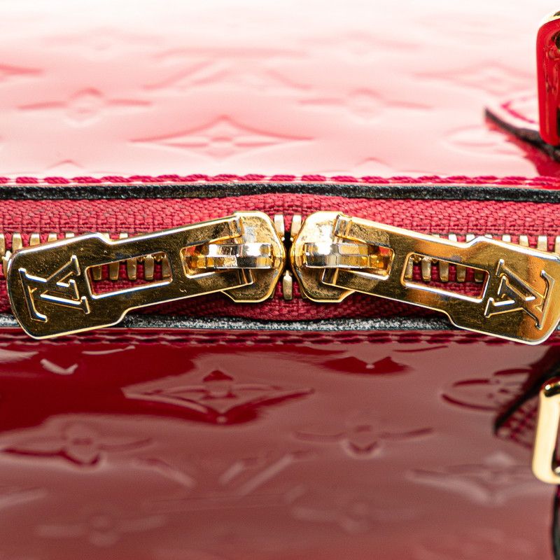 ルイ ヴィトン モノグラム ヴェルニ アルマPM M91693 ルージュグル  