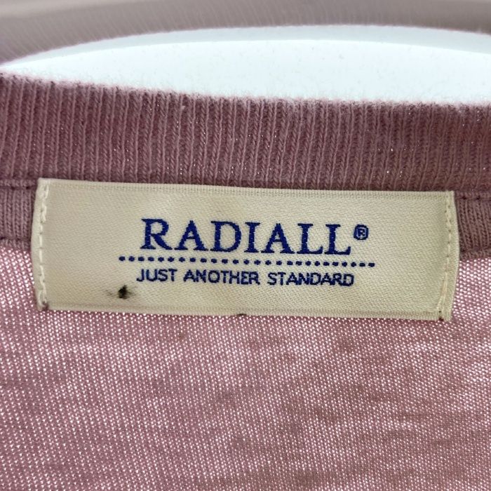 ☆RADIALL ラディアル HEDONISM CREW NECK ロングTシャツ
