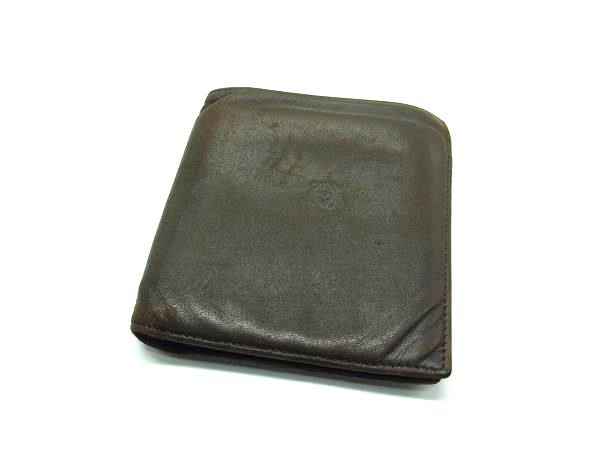 LOEWE ロエベ アナグラム レザー 二つ折り 財布 ウォレット 札入れ