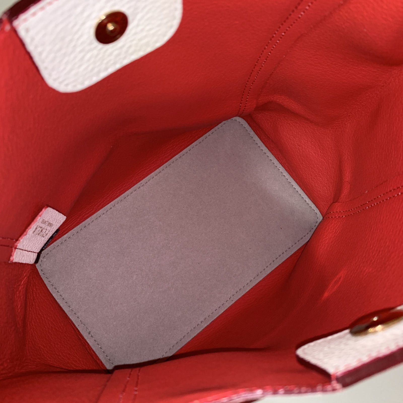 53 美品 FURLA フルラ トートバッグ レザー イエロー