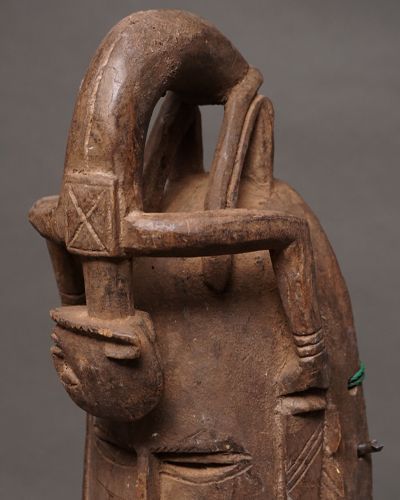 アフリカ マリ共和国 ドゴン族 マスク 仮面 No.389 木彫り 彫刻 プリミティブアート アフリカンアート 世界遺産 - メルカリ