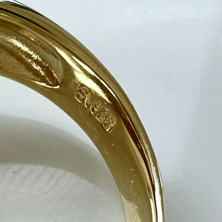 本真珠南洋白蝶真珠グリーン(希少)10.15㍉「銀河」s925リングY881 本