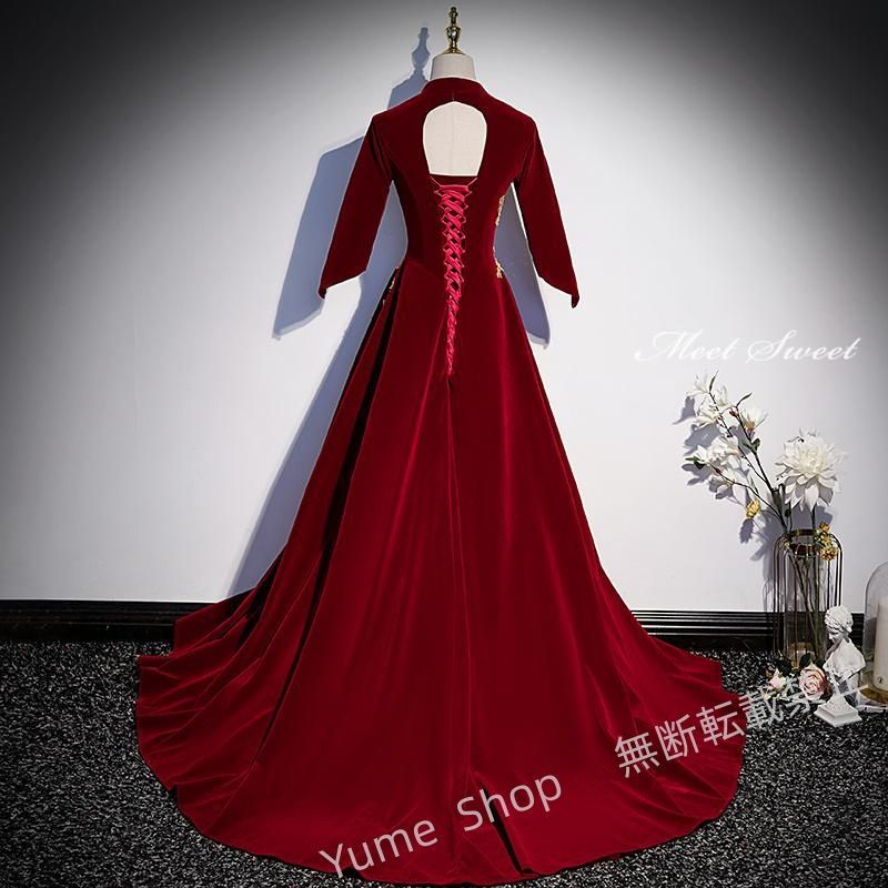 ステージドレス ロングドレス