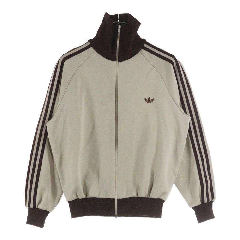 adidas アディダス デサントタグ トラックジャケット ベージュ ブラウン ADS-4F