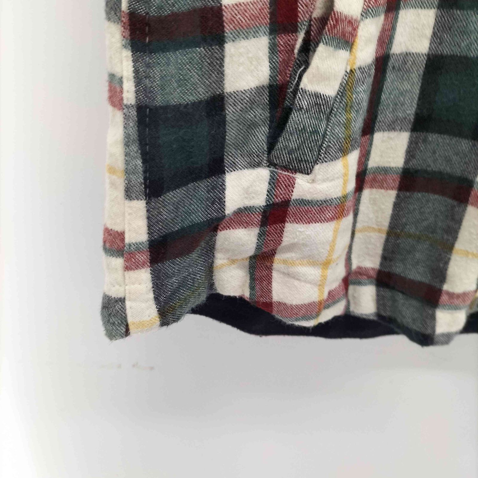 エルエルビーン L.L.Bean スコッチ・プラッド・フランネル・シャツ、ジップ・フーディ ジャパン・フィット レディース JPN：XS 