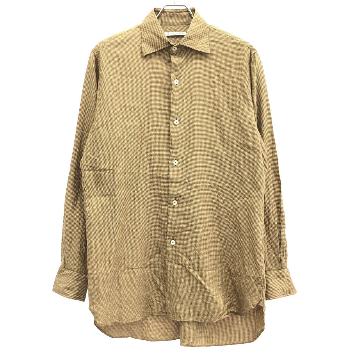 MAATEE＆SONS マーティーアンドサンズ 23AW C/SILK HOUNDTOOTH