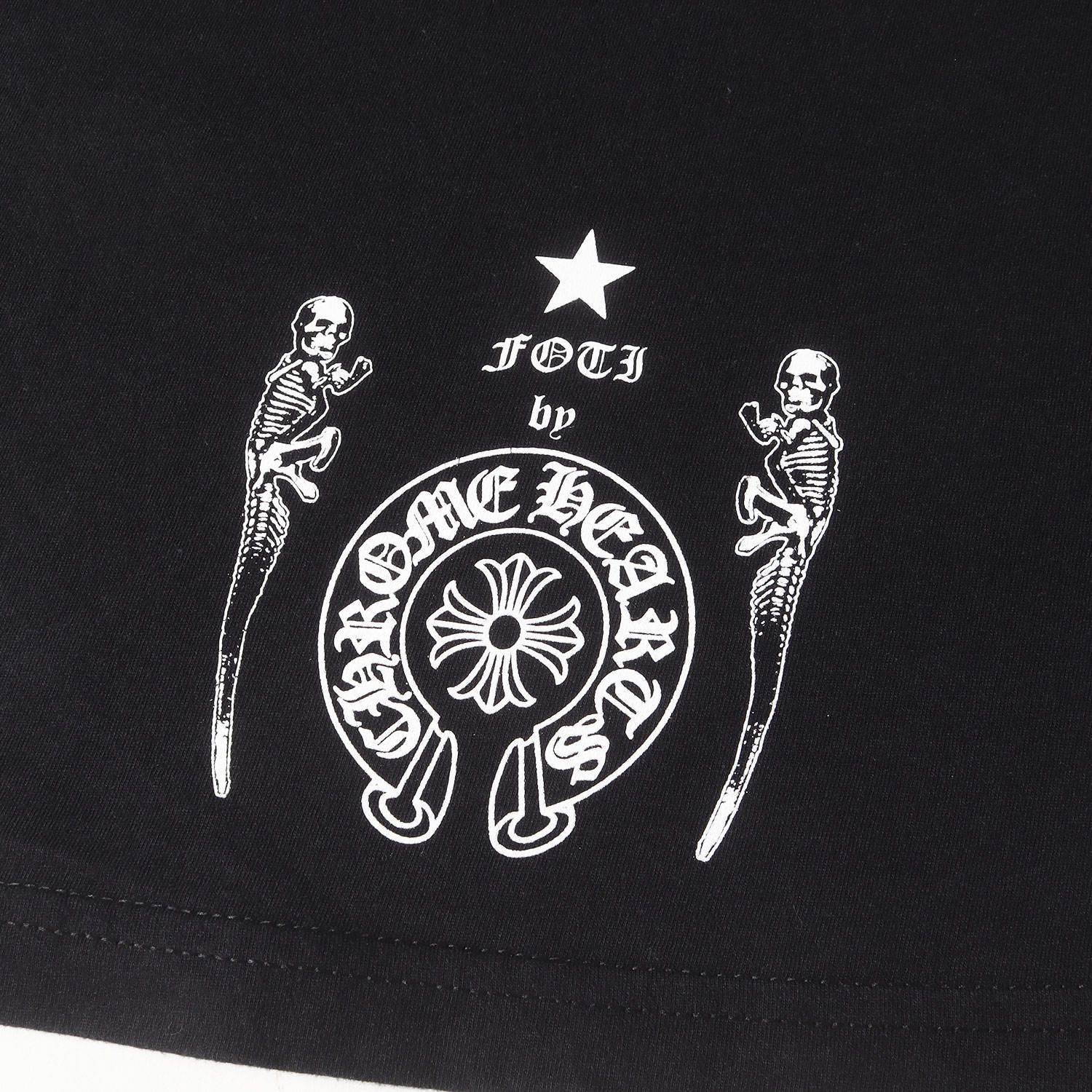 CHROME HEARTS クロムハーツ Tシャツ ブラック 黒 サイズ:S