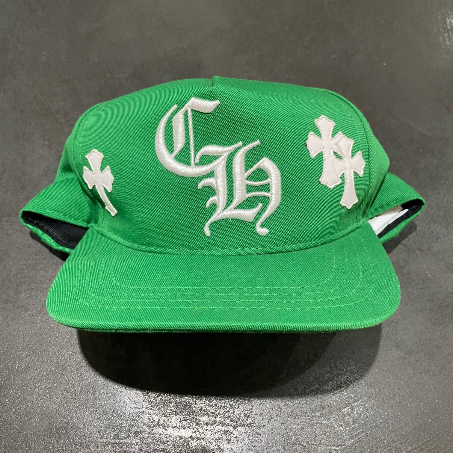 CHROME HEARTS HAT 5 PANEL CAP BSBL セメタリー クロスパッチ ベースボールキャップ クロムハーツ 66354A2