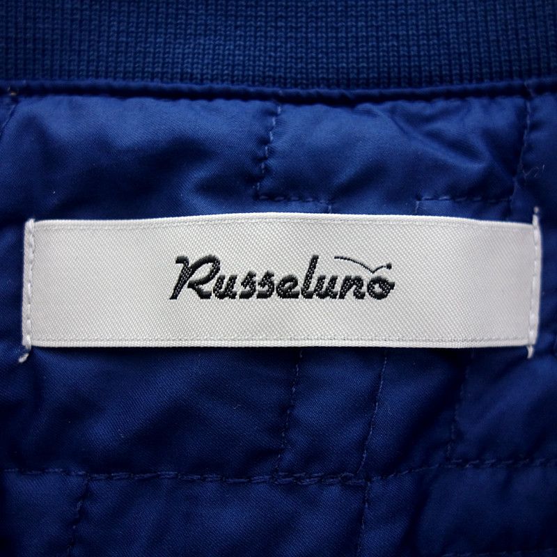 ラッセルノ/RUSSELUNO ゴルフ 2WAY 中綿 キルティング スニードジャック ブルゾン ジャケット ネイビー サイズ メンズ5 - その他