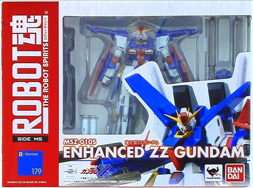 特撮特典 バンダイ ロボット魂/ガンダムZZ 強化型ZZガンダム/ガンダムZZ