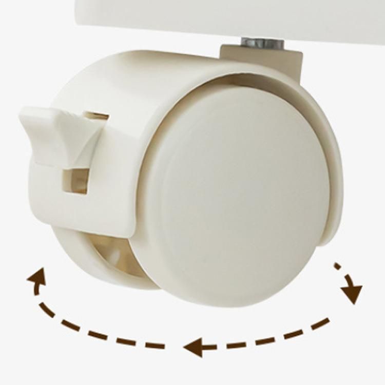 全5色 マガジンラック デスクラック スリム 教科書収納 書類収納ワゴン ファイルワゴン キャスター付き 360度回転 引き出し付き 本棚