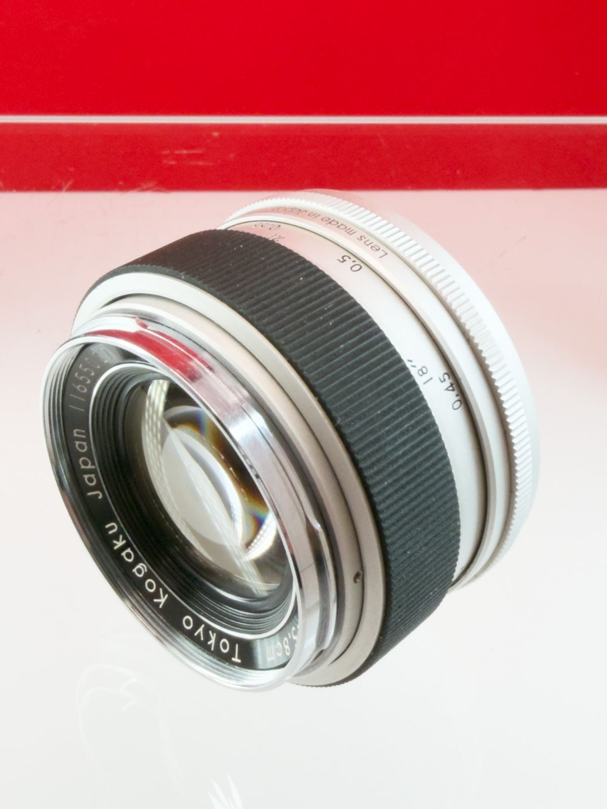 トップ TOKYOU KOGAKU 東京光学 RE. Auto-Topcor 58mm F1.8 Hood, Cap