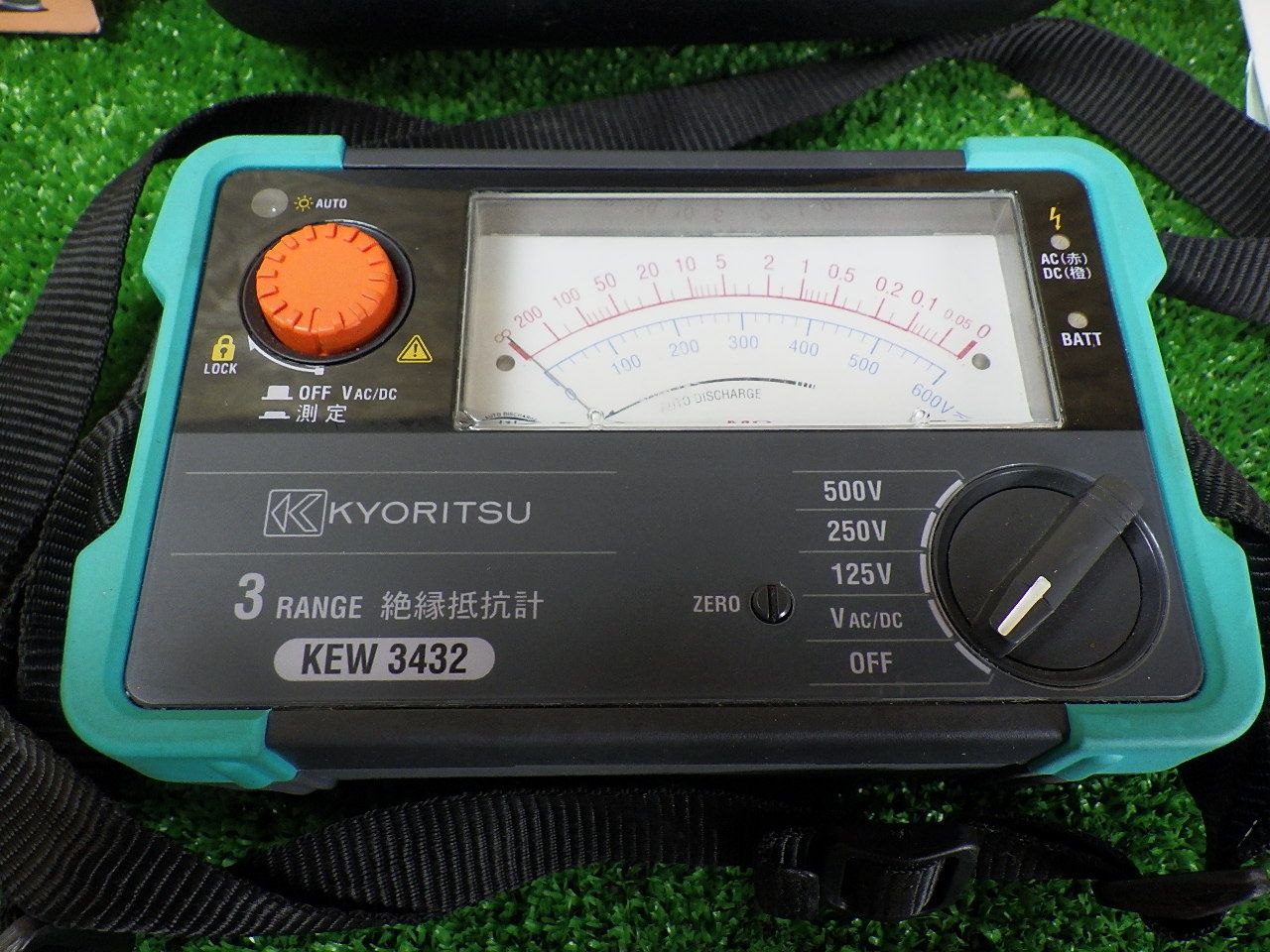 人気メーカー 共立電気計器 ３レンジ絶縁抵抗計 KEW３４３２ 通電 のみの品 品