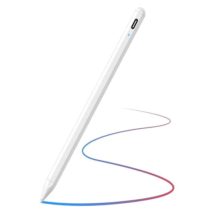 タッチペン iPad ペン スタイラスペン極細高感度傾き感知磁気吸着誤
