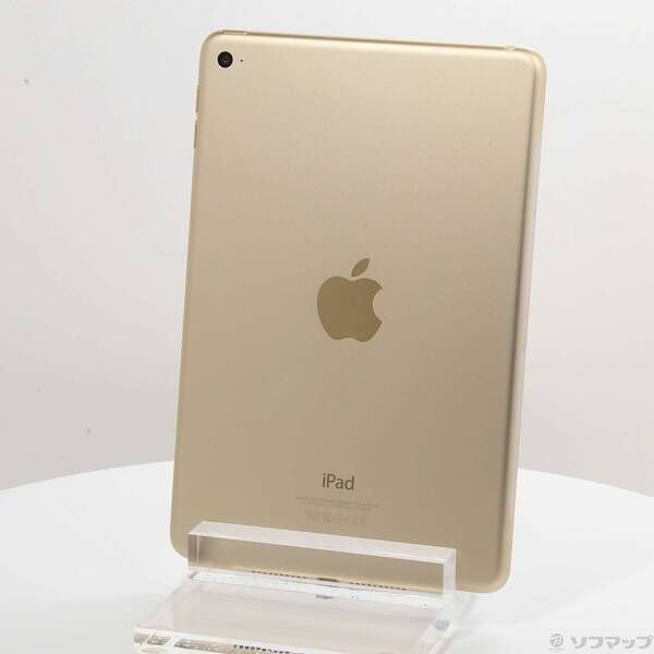 中古品〕 iPad mini 4 128GB ゴールド MK9Q2J／A Wi-Fi【258